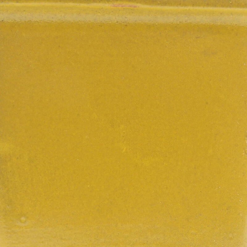 Bonsaischale aus Keramik 5,5 x 5,5 x 5 cm, gelb