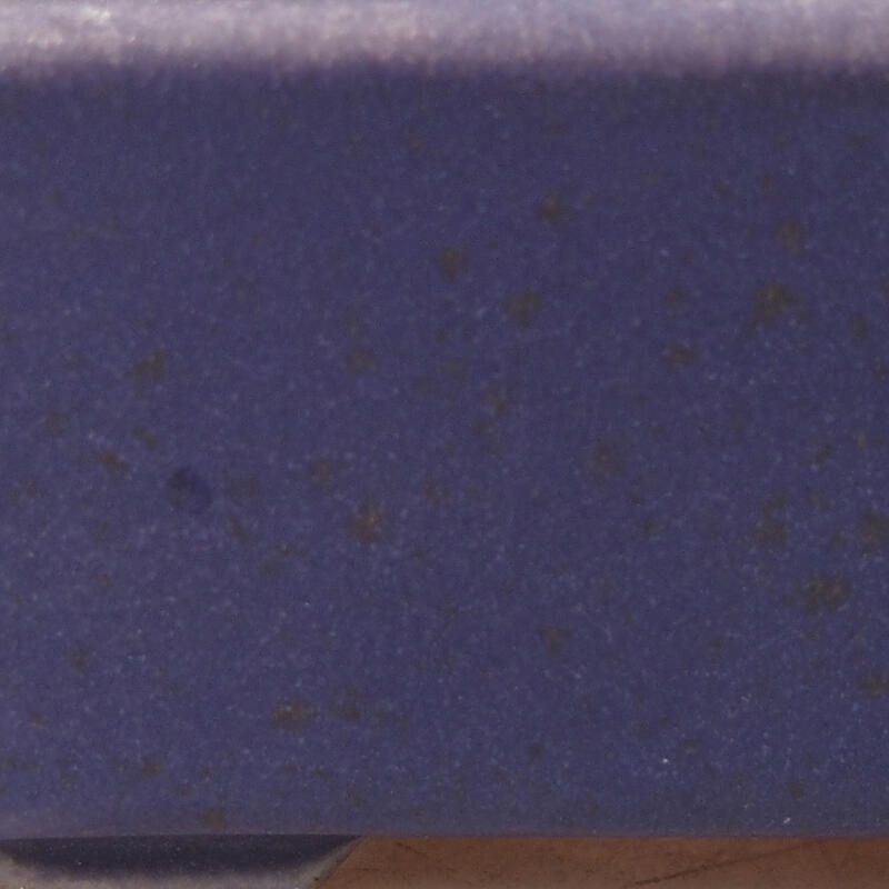 Bonsaischale aus Keramik 7 x 7 x 3 cm, Farbe lila