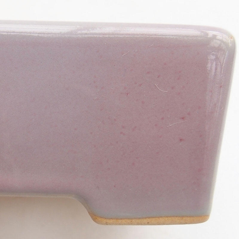 Bonsaischale aus Keramik 8,5 x 7 x 4 cm, rosa