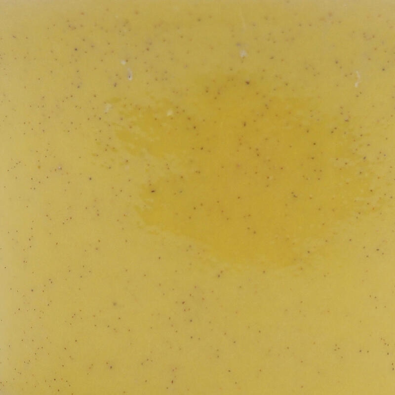 Bonsaischale aus Keramik 9,5 x 9,5 x 5,5 cm, gelb