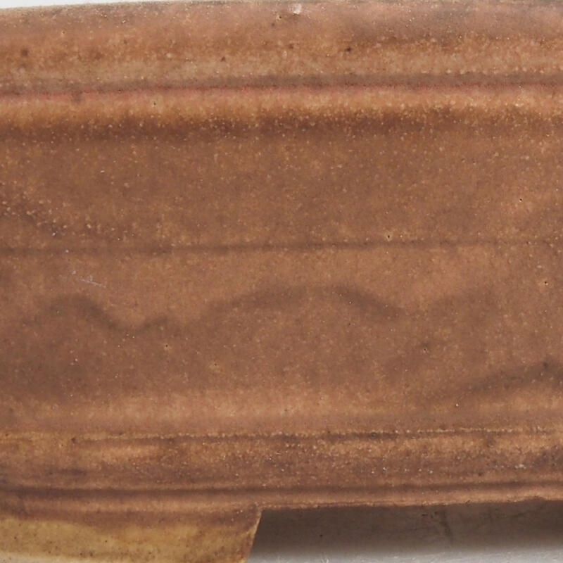 Bonsaischale aus Keramik 9 x 8 x 3,5 cm, rosa