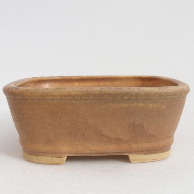 Bonsaischale aus Keramik 9 x 8 x 3,5 cm, rosa