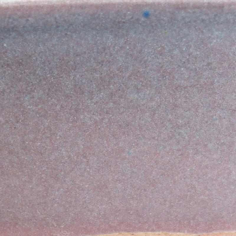 Bonsaischale aus Keramik 9 x 8 x 4 cm, Farbe lila