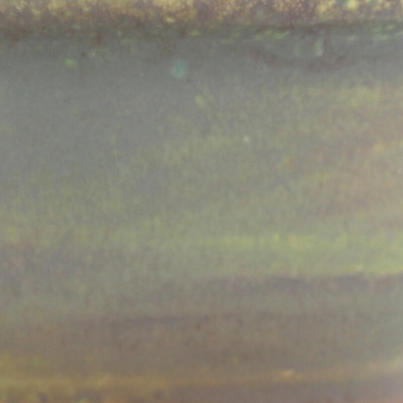 Bonsaischale aus Keramik 9 x 8 x 4 cm, grün