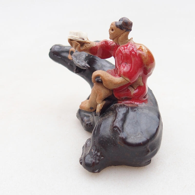 Keramik-Figur - Kuh D1-1