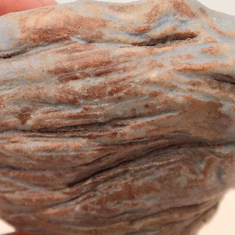 Keramikschale 4,5 x 4,5 x 7 cm , Farbe blau