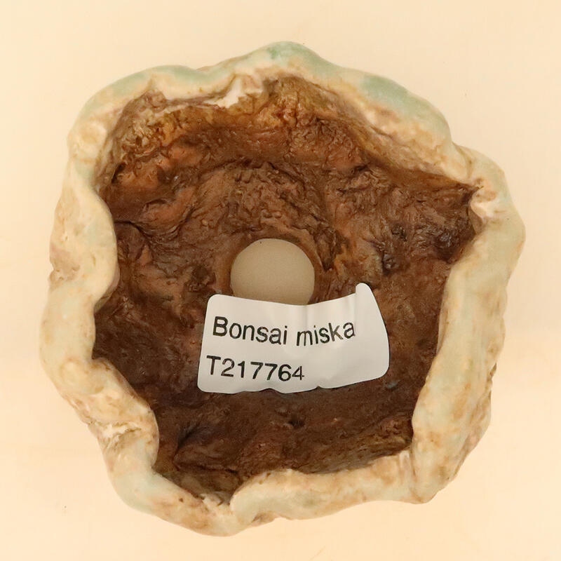 Keramikschale 5 x 5 x 8 cm , Farbe beige