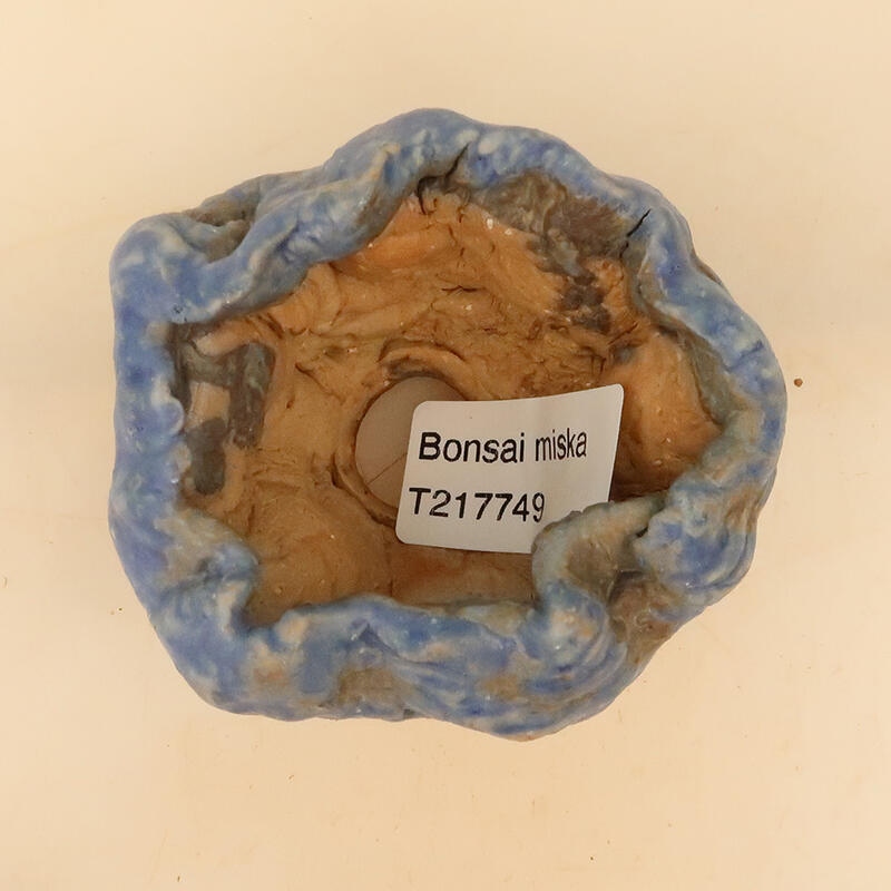 Keramikschale 5 x 5 x 8 cm , Farbe blau