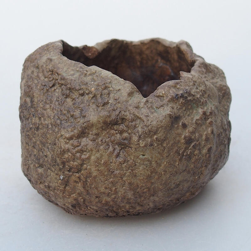 Keramikschale 6,5 x 6,5 x 5,5 cm , Farbe beige