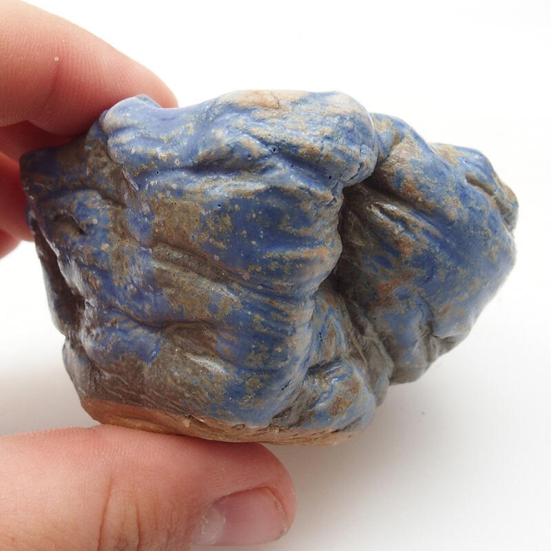 Keramikschale 6 x 5 x 4,5 cm , Farbe blau