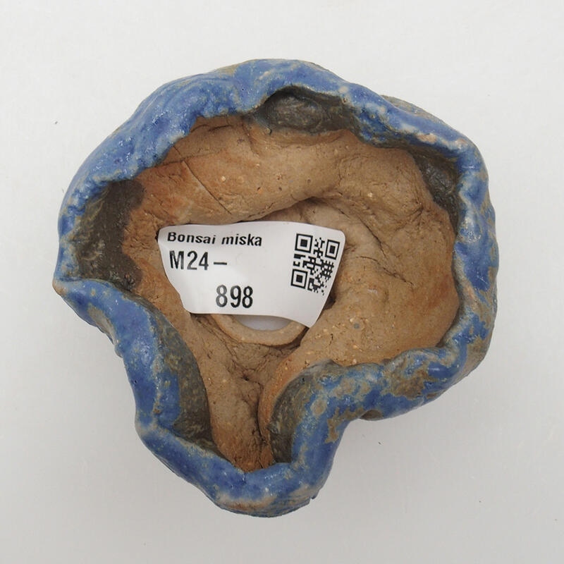 Keramikschale 6 x 5 x 4,5 cm , Farbe blau