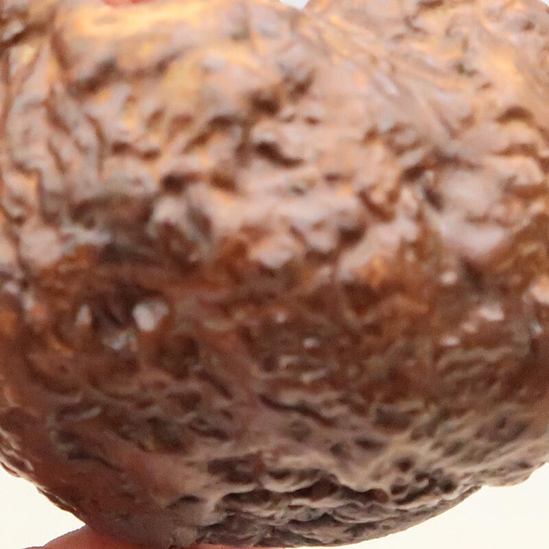 Keramikschale 6 x 6 x 8 cm , Farbe braun