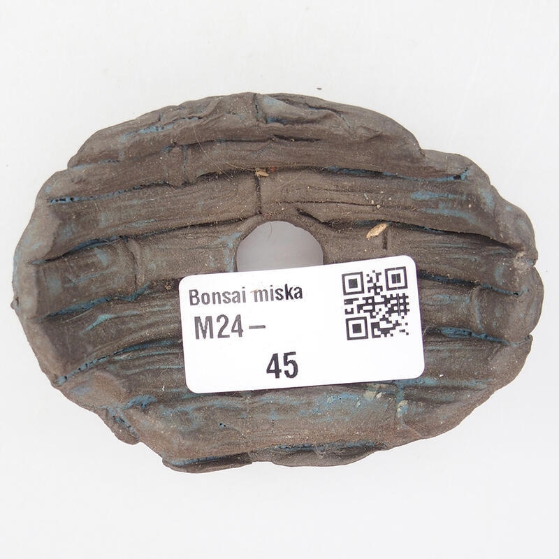 Keramikschale 7,5 x 5,5 x 3 cm , Farbe blau