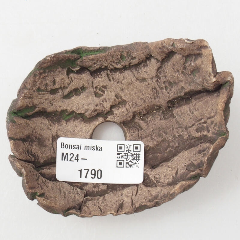 Keramikschale 7,5 x 7 x 5 cm , Farbe grün