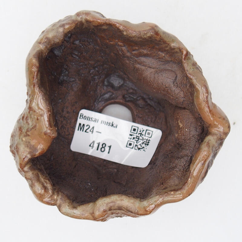 Keramikschale 7,5 x 7 x 6 cm , Farbe gelb