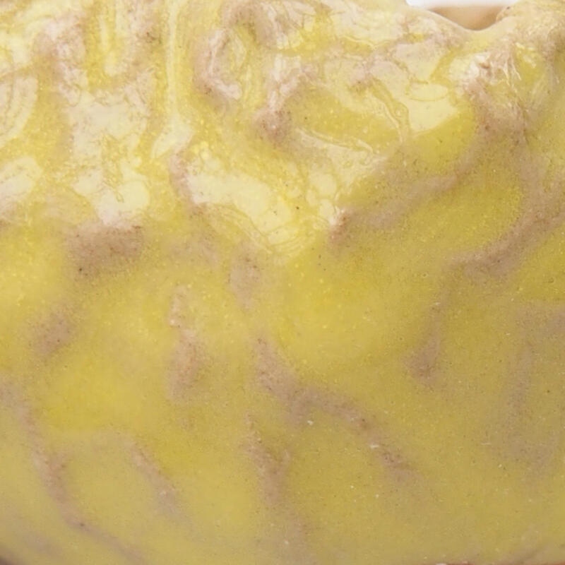 Keramikschale 7 x 6 x 3,5 cm , gelb