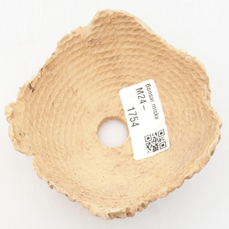 Keramikschale 8,5 x 8,5 x 4,5 cm , Farbe beige