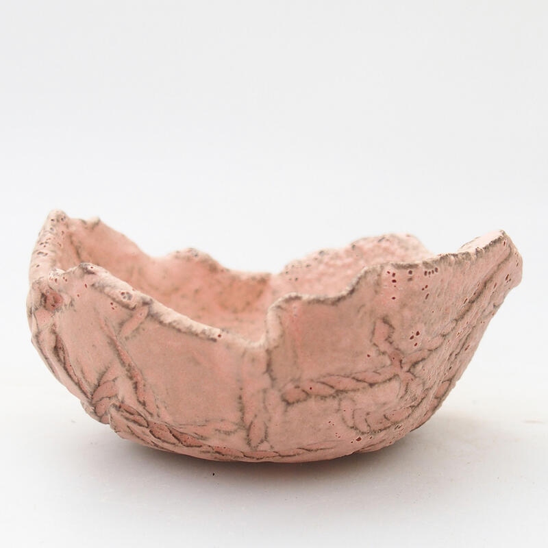 Keramikschale 8,5 x 8 x 4 cm , Farbe rosa