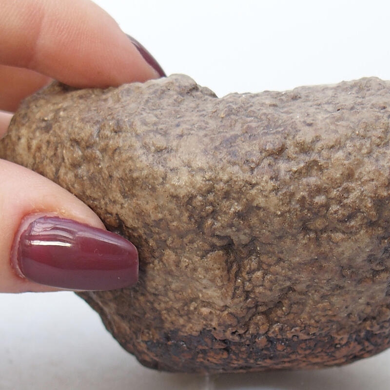 Keramikschale 8,5 x 8 x 5 cm , Farbe beige