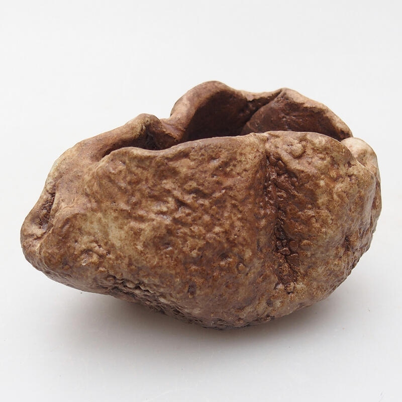 Keramikschale 8 x 6 x 5 cm , Farbe braun