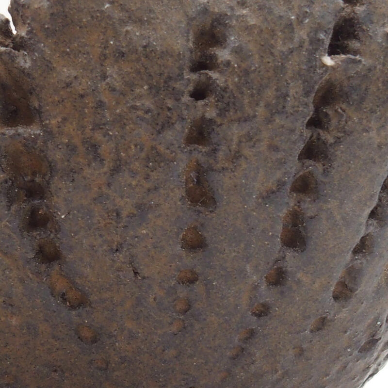 Keramikschale 8 x 7,5 x 4 cm , Farbe braun