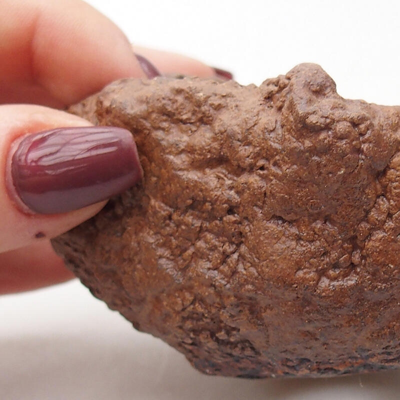 Keramikschale 8 x 7,5 x 5,5 cm , Farbe braun