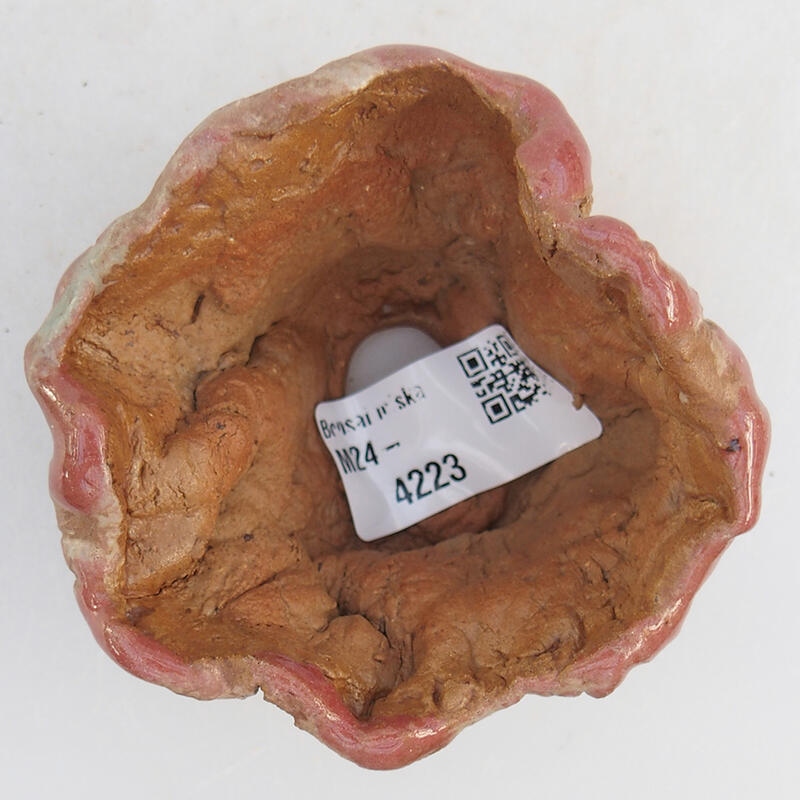 Keramikschale 8 x 7,5 x 6 cm , Farbe rosa