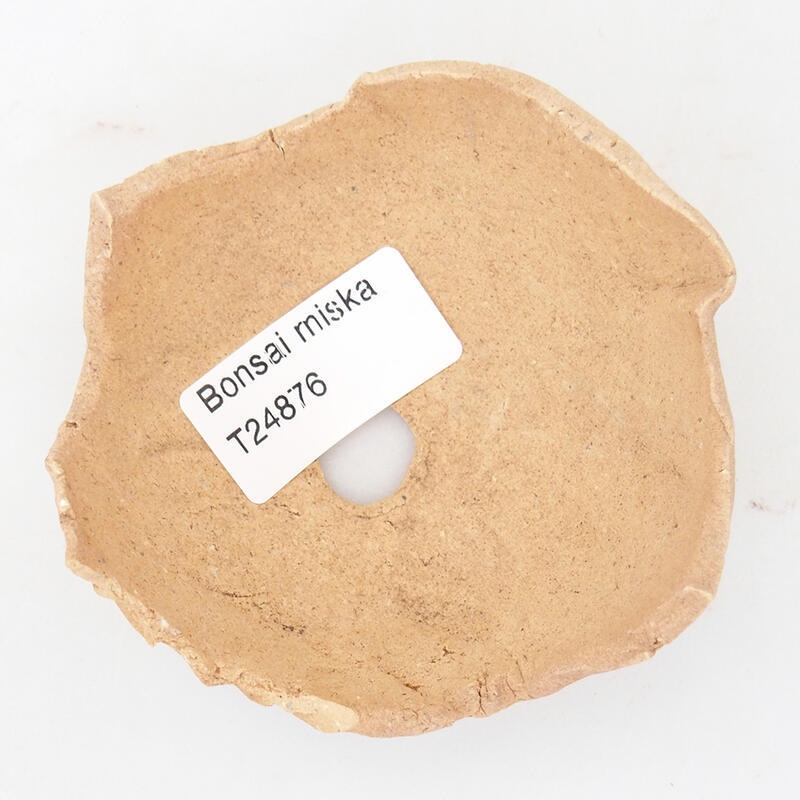 Keramikschale 8 x 8,5 x 4,5 cm , Farbe beige