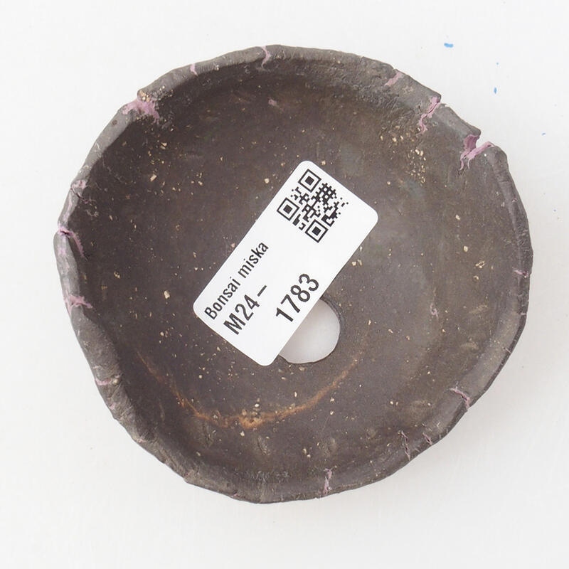 Keramikschale  8 x 8 x 4 cm, Farbe: Violett
