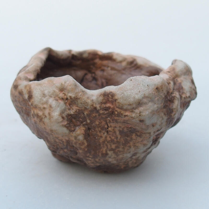 Keramikschale 8 x 8 x 5 cm , Farbe beige