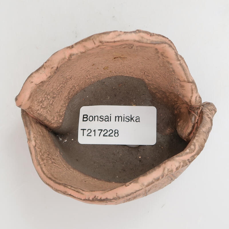 Keramikschale 9 x 7 x 6 cm, rosa