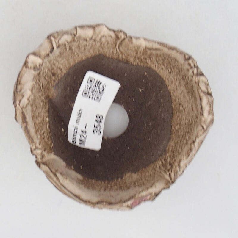 Keramikschale 9 x 8,5 x 5,5 cm , Farbe beige