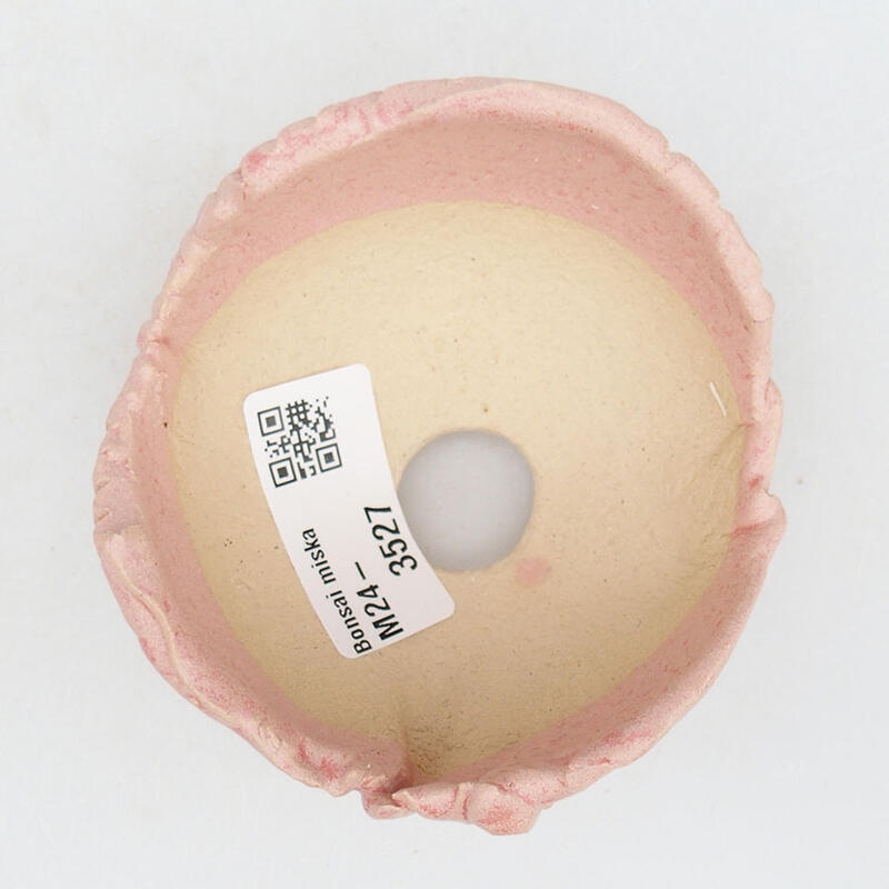 Keramikschale 9 x 8,5 x 5,5 cm , Farbe rosa