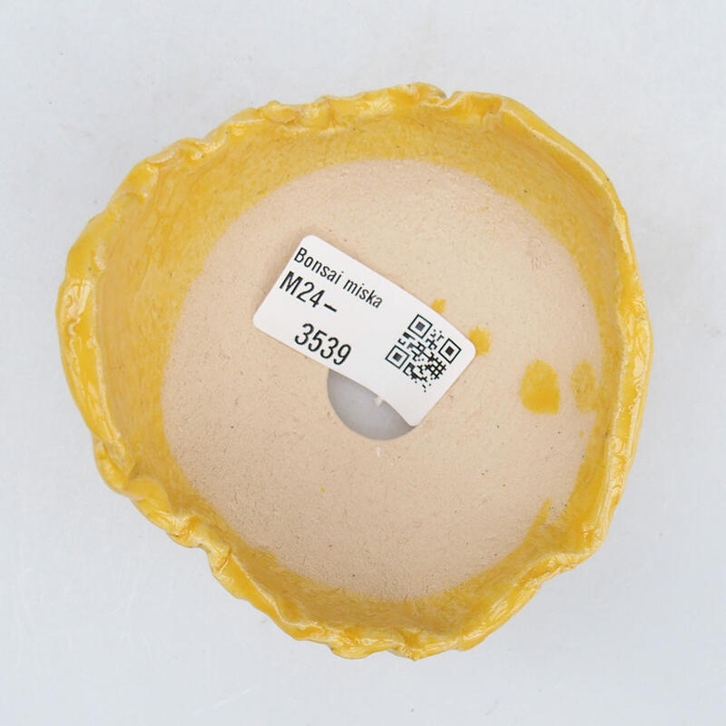 Keramikschale 9 x 8,5 x 6 cm , gelb