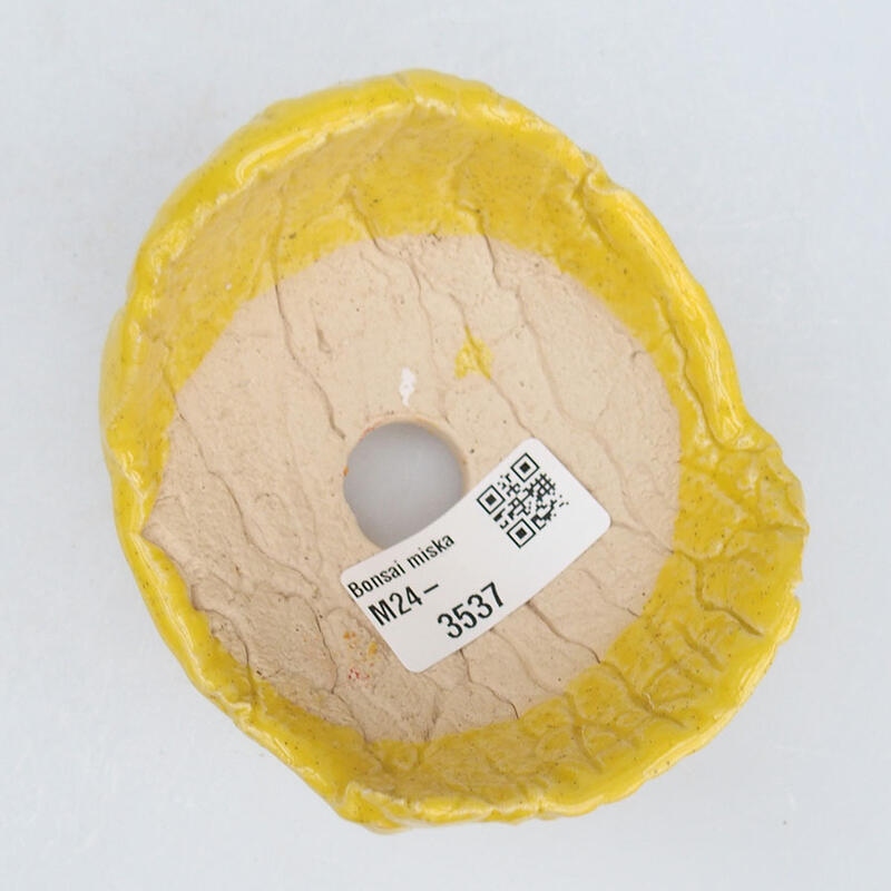 Keramikschale 9 x 8,5 x 7 cm , gelb