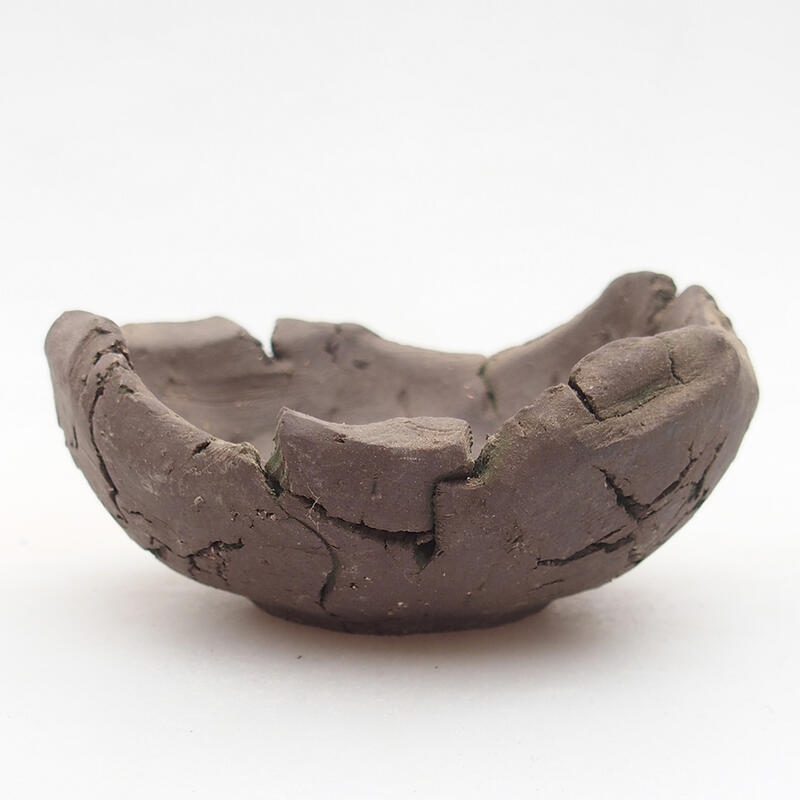 Keramikschale 9 x 9 x 4,5 cm , Farbe grün