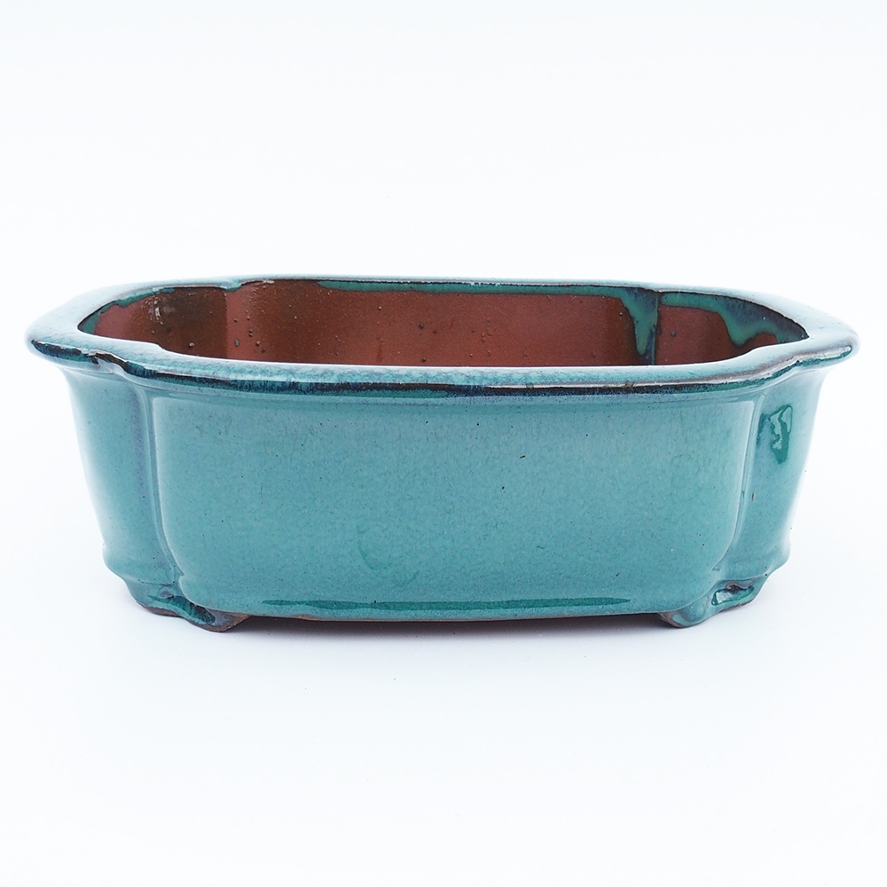 Schale 32 x 26 x 10,5 cm grün-blau