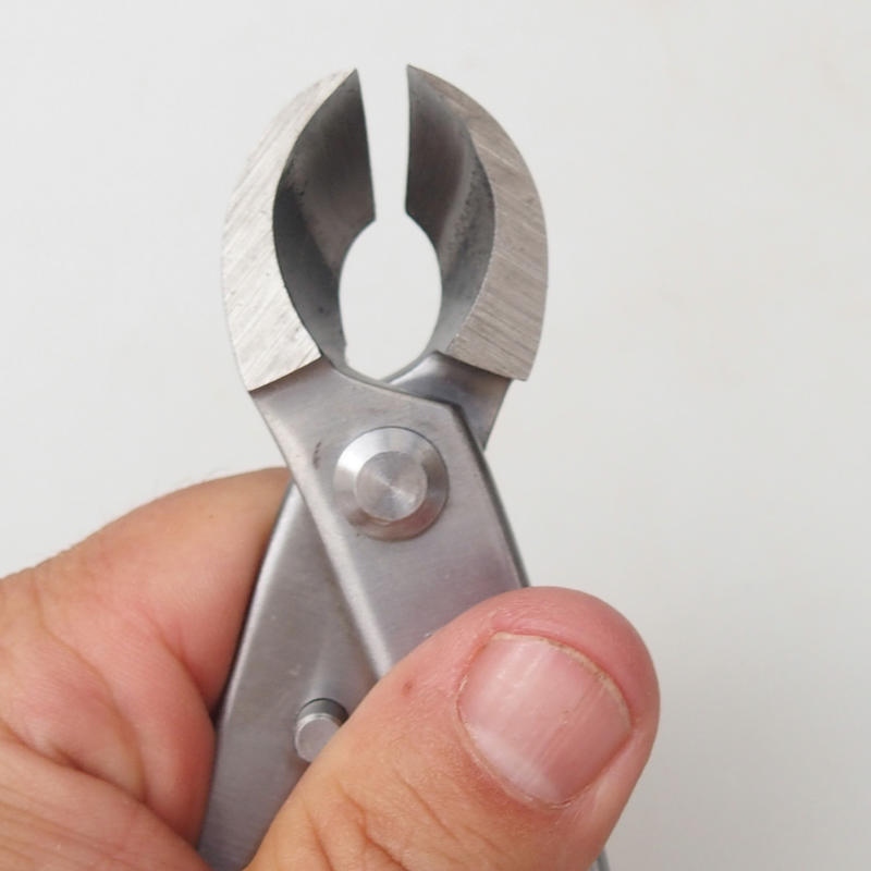 Konische Zange, halbrund 205 mm - Rostfreier Stahl