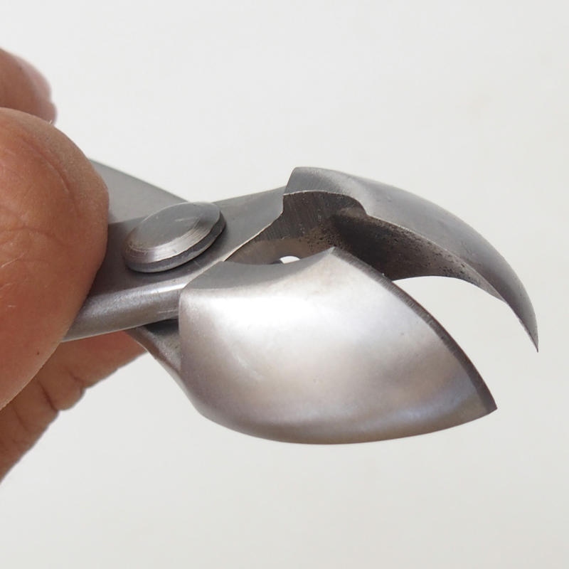 Konische Zange, halbrund 205 mm - Rostfreier Stahl