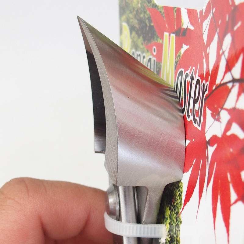 Gewinkelte Konkavzange 280 mm - rostfreier Stahl