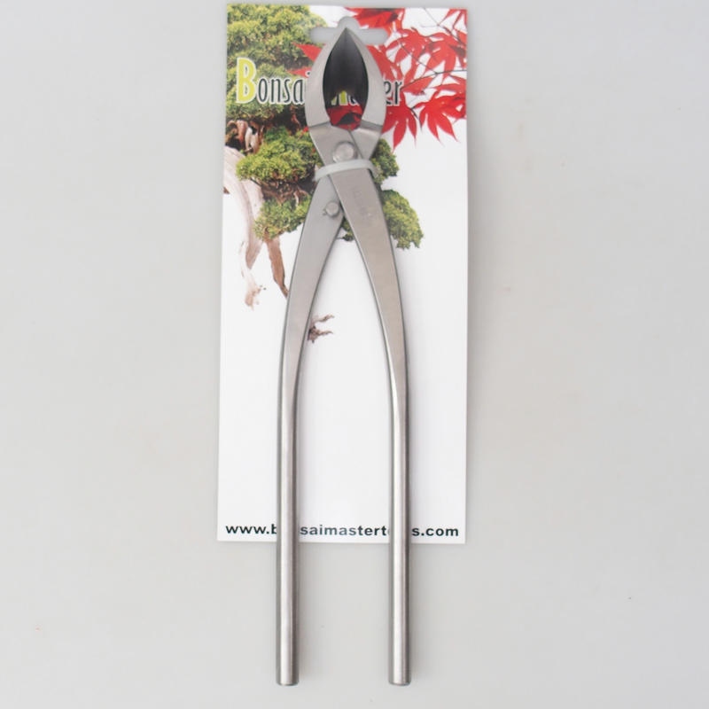 Gewinkelte Konkavzange 280 mm - rostfreier Stahl