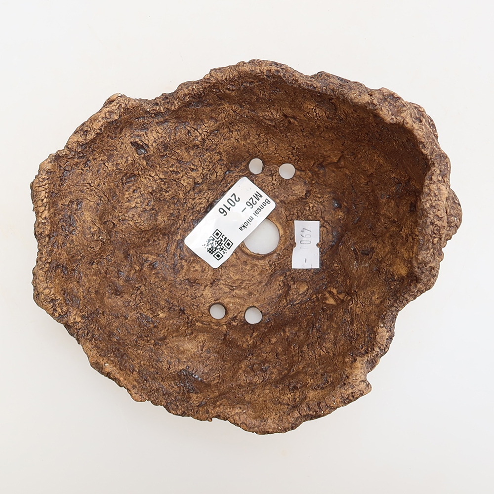 Keramikschale 14,5 x 13 x 11,5 cm, Farbe: braun