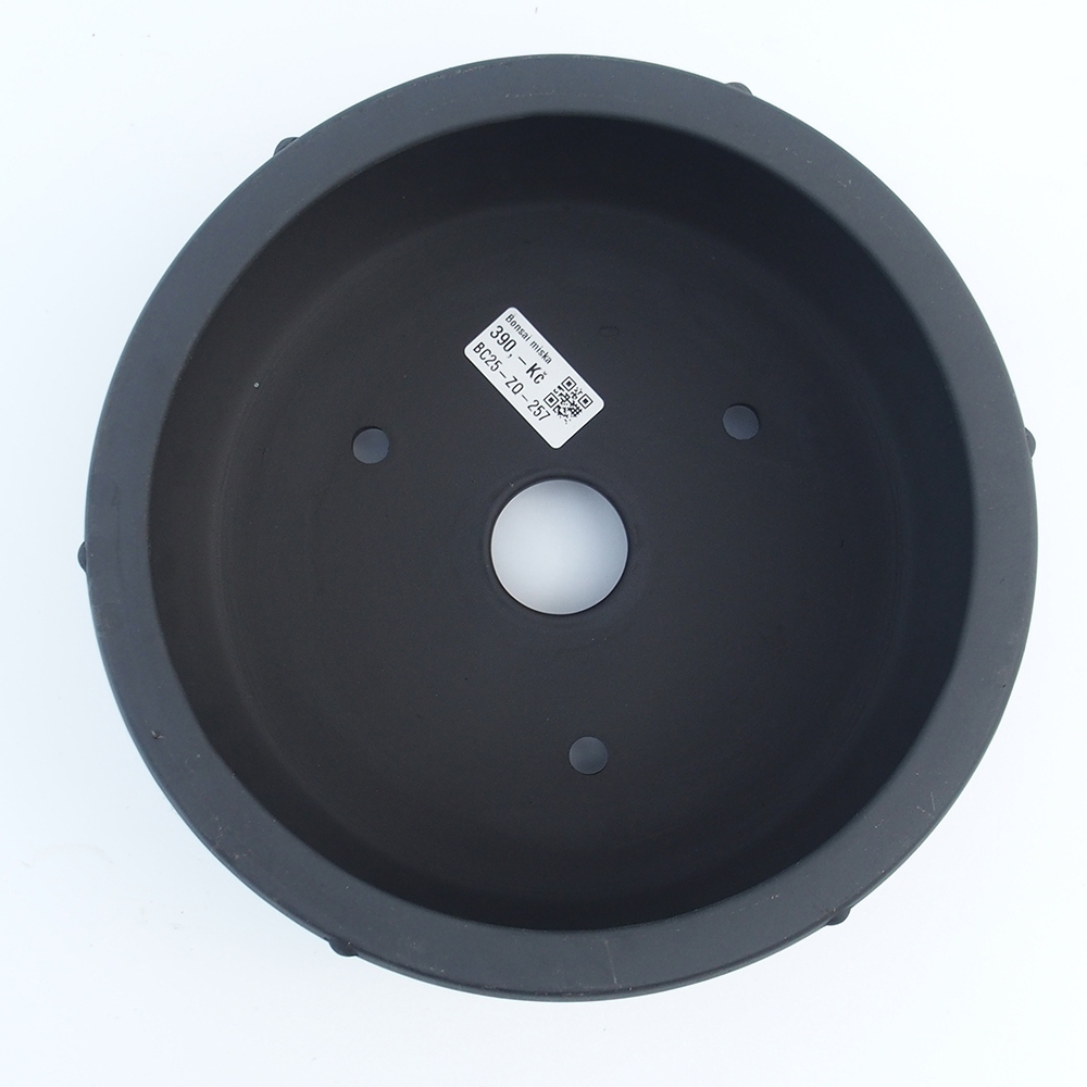 Schale 24 x 24 x 10,5 cm schwarz