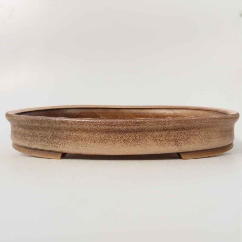 Keramik-Bonsai-Schale 30,5 x 26,5 x 4 cm, Farbe: Rosa