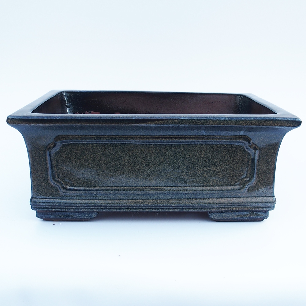 Schale 40 x 28 x 17 cm grau