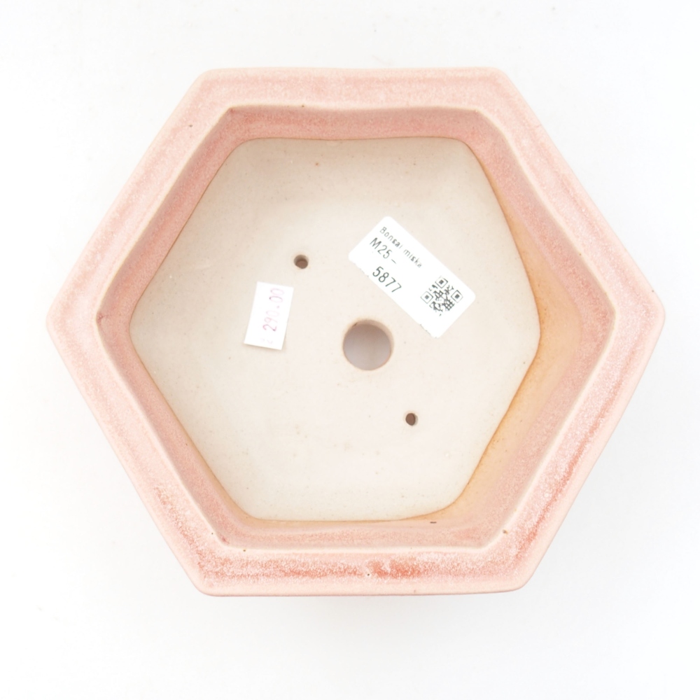 Bonsaischale aus Keramik 15,5 x 12 x 6 cm, Farbe blau