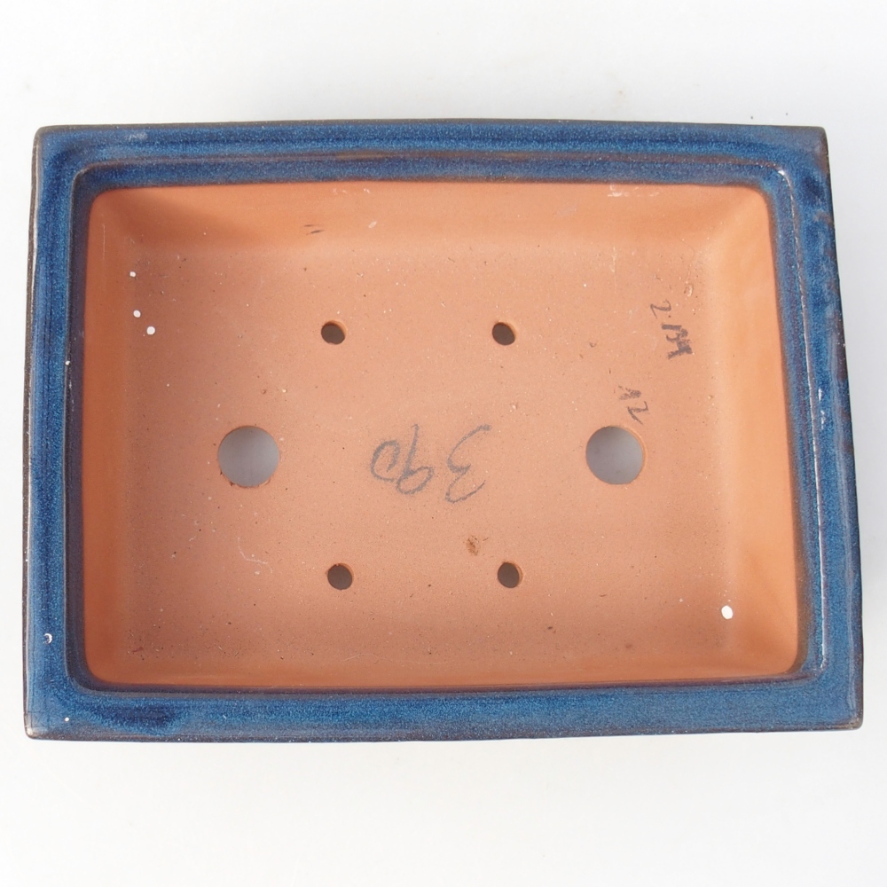 Schale 21,5 x 26,5 x 4 cm Farbe blau