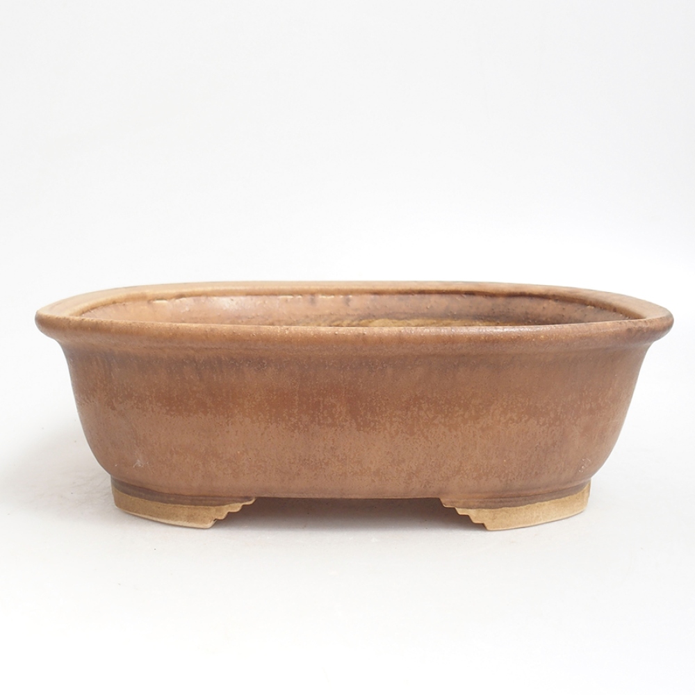 Bonsaischale aus Keramik 25 x 21 x 7,5 cm, rosa