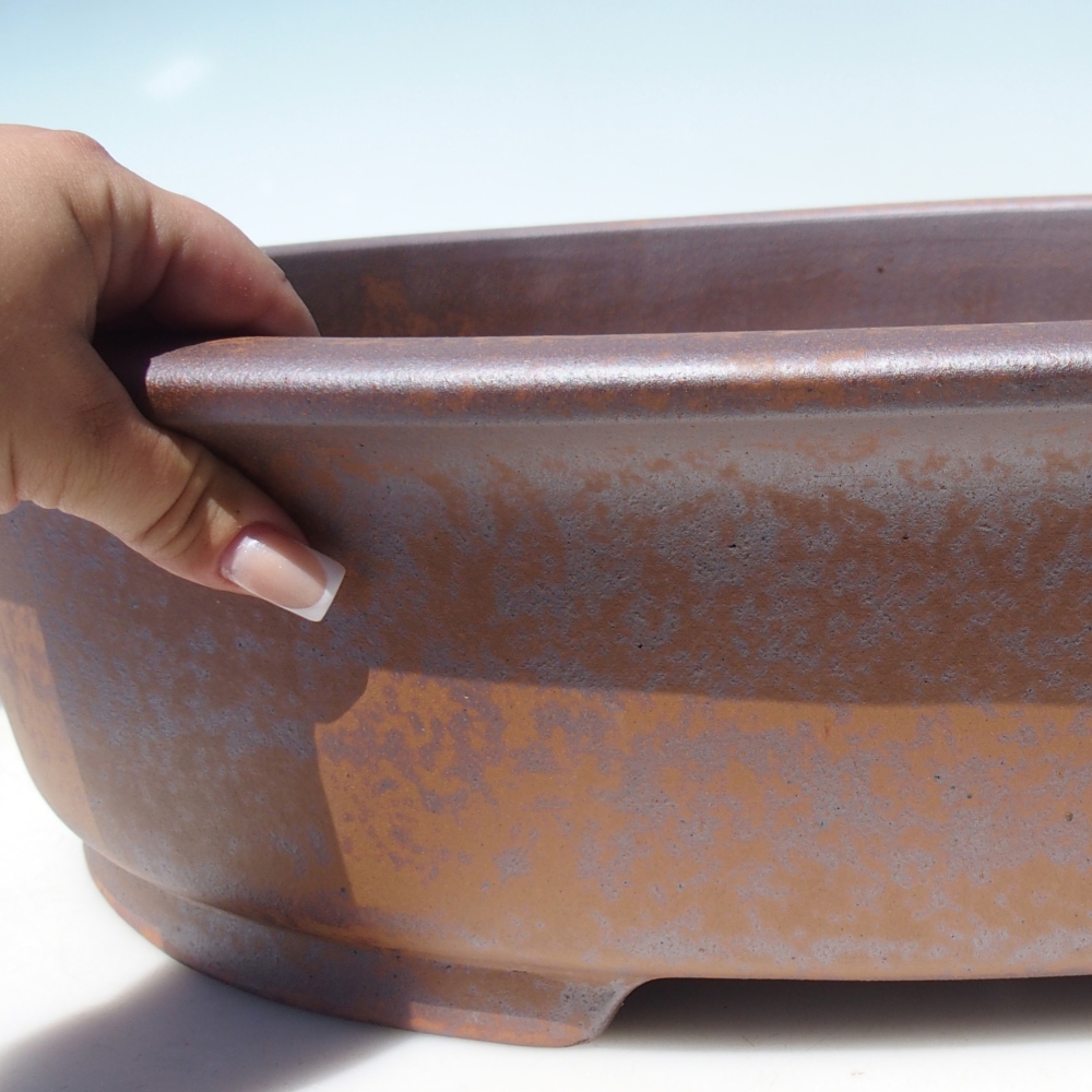 Schüssel 61x 47 x 13 cm braun - NUR PERSÖNLICHE ABHOLUNG ODER PALLETTENVERKEHR