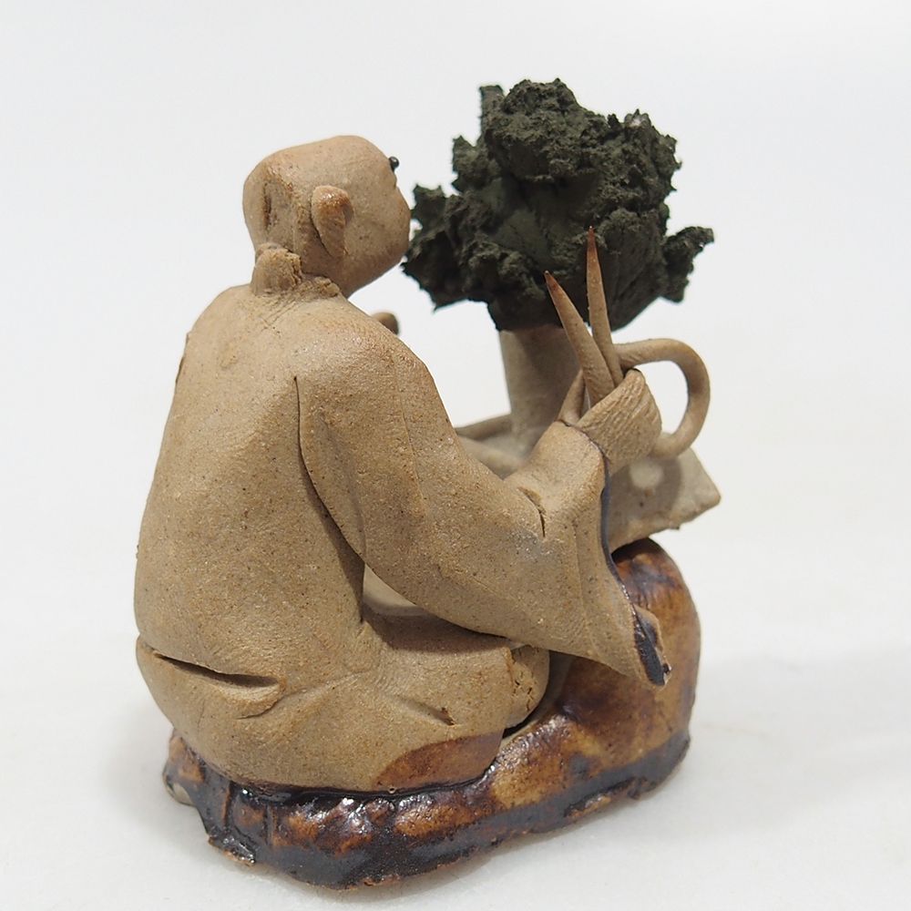 Keramik-Figur - Bonsaiista